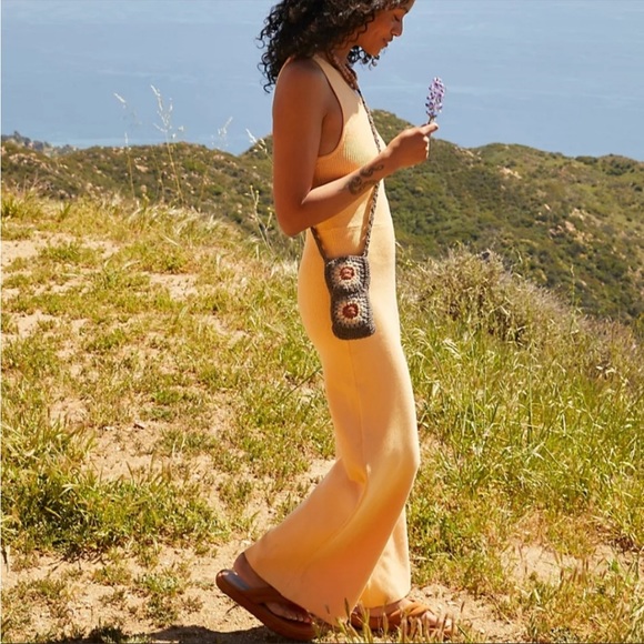 NWT Free People BEACH Waverly One Shoulder Rib Jumpsuit SMALL $108 - Picture 3 of 6